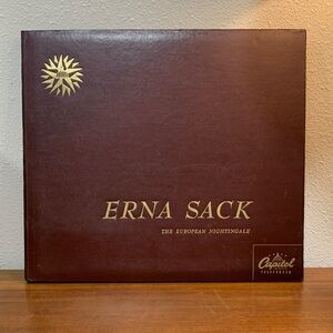 Capitol Records Erna Sack Album - Brown